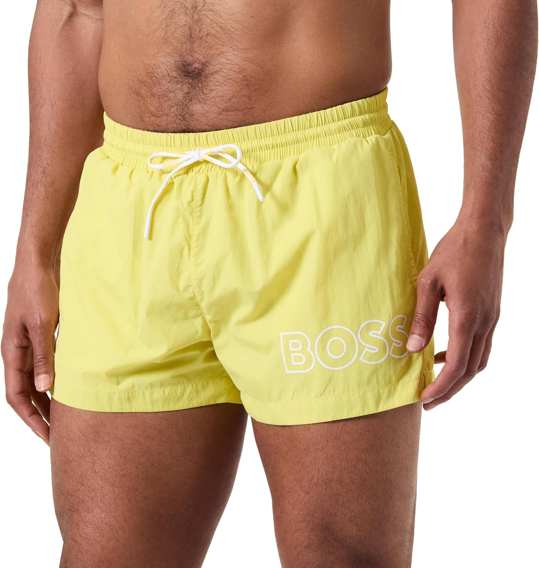 BOSS Herren Mooneye Badehose XL Bright Yellow730, XL Bright Yellow730