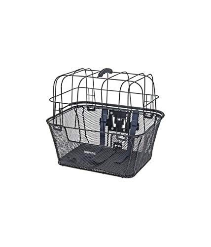 Hundekorb Fahrradhundetransport mit Leine Clip On System BRN Happy Pet