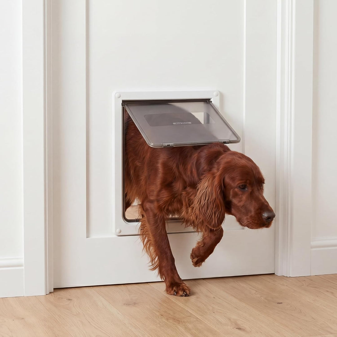 Dog Mate Hundetür B: 36.6 cm H: 44.1 cm weiss, Weiss