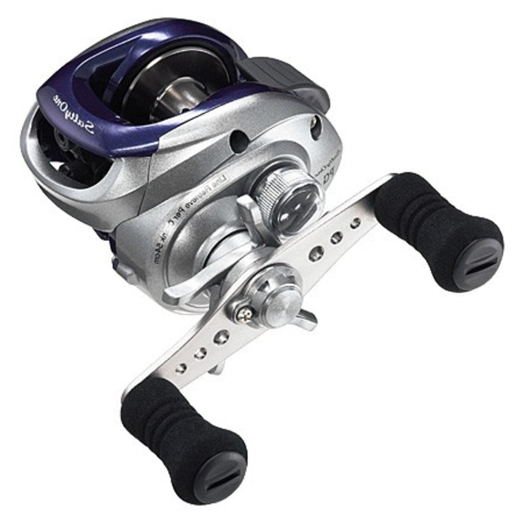 Shimano Salty One PG LH Low Profile Baitcast Multirolle Linkshand