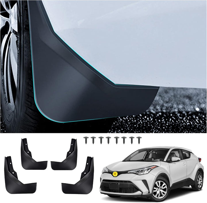 CDEFG Kompatibel mit Toyota C-HR CHR 2016-2021 2022 2023 Schmutzfänger Schlamm spritzwassergeschützt