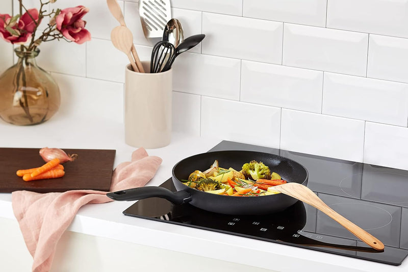 Tefal C69506 Hard Titanium Plus Pfanne | 28 cm | antihaftbeschichtet | Aluminium | schwarz 28 cm
