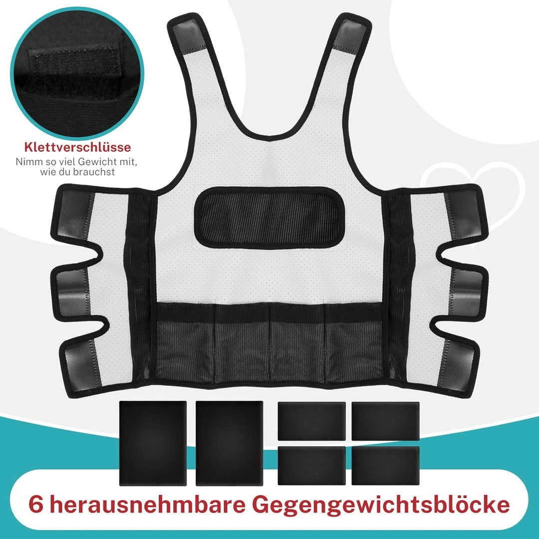 Gewichtsweste Kinder, Weighted Vest als ADHS Hilfsmittel und Autismus Hilfsmittel(S)