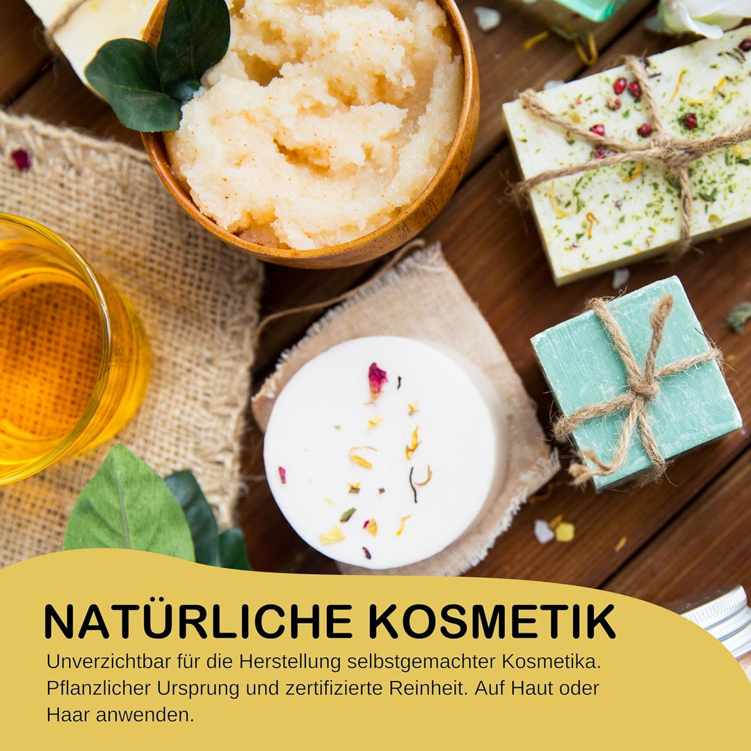 Reines flüssiges Bio-Pflanzenglyzerin. Zertifiziert biologisch. Glycerin Basis Naturkosmetik für Zuh