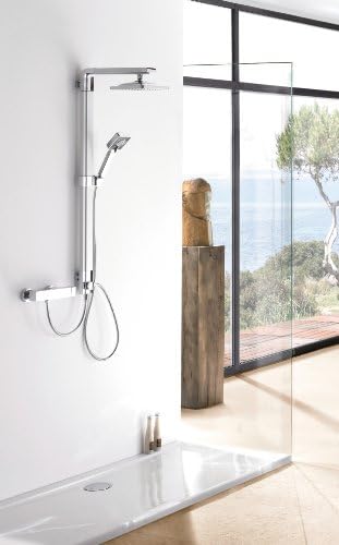'aquaSu® Einhandmischer Sondrio für Brause | Chrom | Wasserhahn | Einhebelmischer, Brause