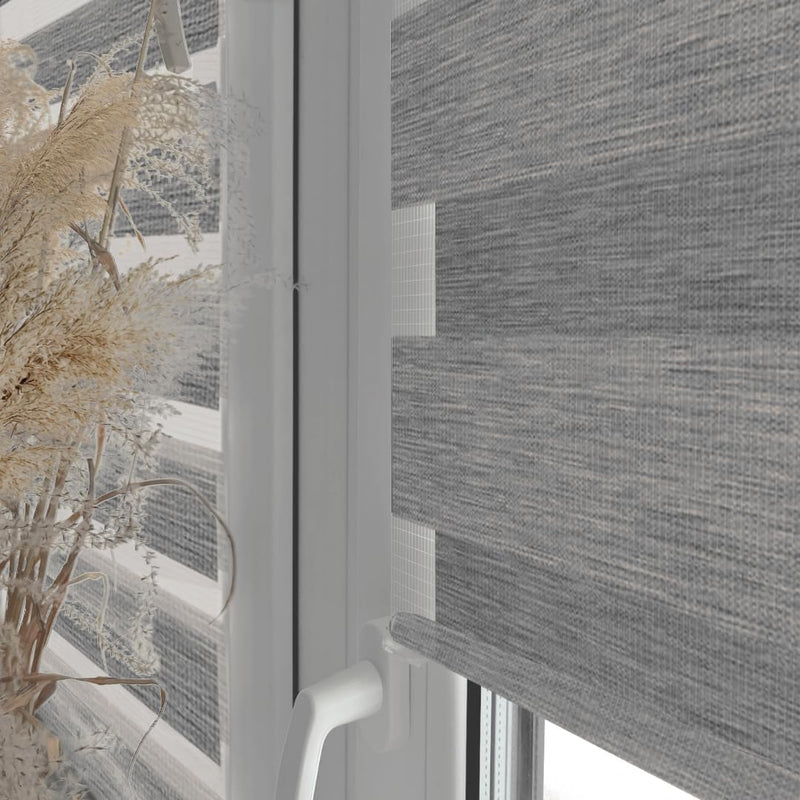 Home-Vision® DuoRollo Klemmfix, Doppelrollo ohne Bohren mit Klämmträgern, Rollos für Fenster und Tür