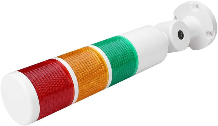 EVTSCAN Neueste Signalleuchte Säule LED Alarm Rundturm Lichtanzeige Blitzlicht Warnleuchte Summer Ro