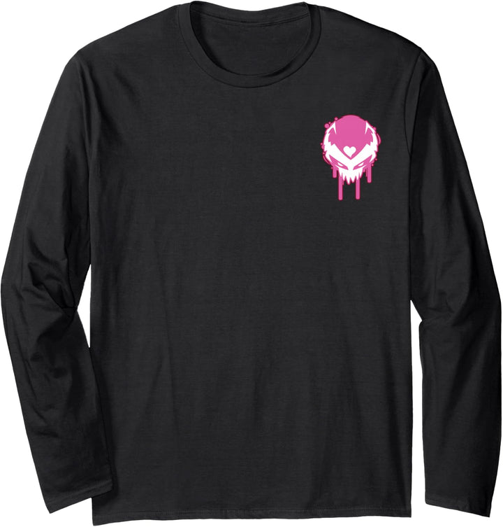 Marvel Venomized Spider-Gwen Left Chest Badge Langarmshirt