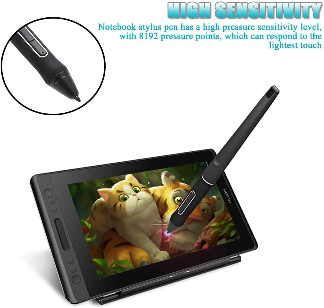 Stylus Digital Pen For Touchscreens, Stylus Smart Pencil, PW507 Portable Graphic Tablet Pen 8192 Lev