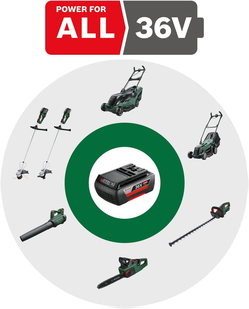 Bosch Akku Rasentrimmer AdvancedGrassCut 36 (1 Akku, 36 Volt System, SchnittkreisØ 30cm, im Karton)