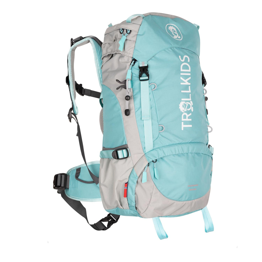 Trollkids Kids Trolltunga Pack 30L grey, One Size Grau Mittelgrosse, Grau Mittelgrosse