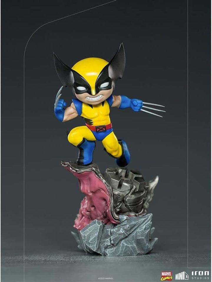 Iron Studios - Minico X-Men Wolverine Vinyl Statue Grösse: 21 x 11 x 15 cm, Grösse: 21 x 11 x 15 cm
