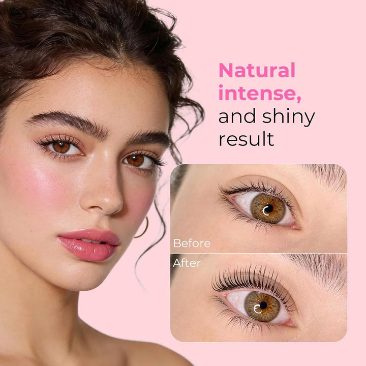 Lomansa Wimpernlifting Set, Lash Lifting Set, Augenbrauen Lifting, Tubuläre Emulsion, einfache Anwen