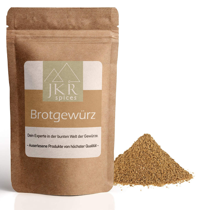 JKR Spices® Brotgewürz - fein gemahlen -Gewürz für Backmischung Brotgewürzmischung 100% natürlich |