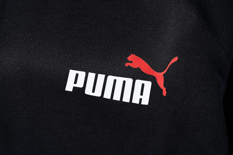 PUMA Jogginghose Statement Deluxe Edition Trainingshose Baumwolle S Schwarz, S Schwarz