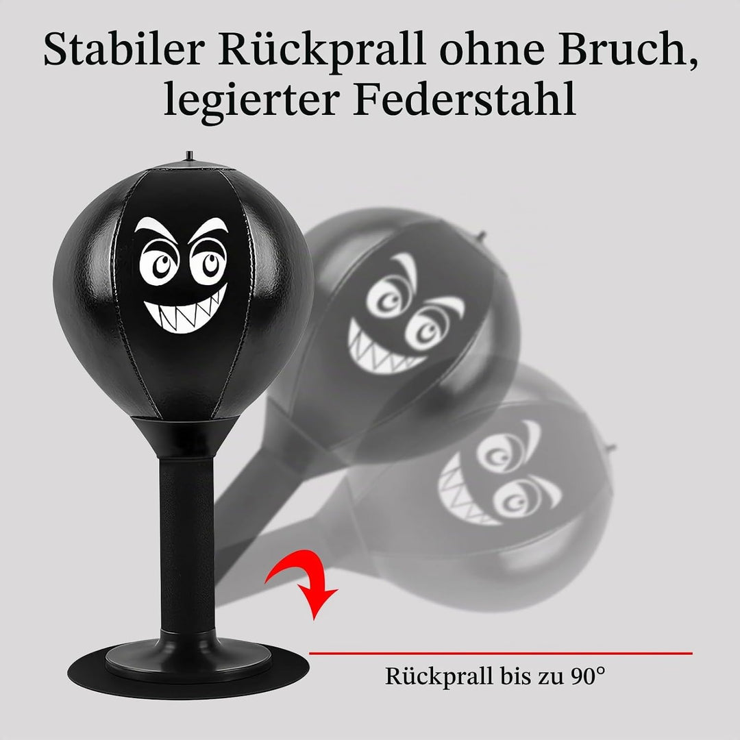 Punchingball Tisch, Punching Ball Punchingbälle Boxbirne Stehend Desktop-Boxsack Stress Buster Speed