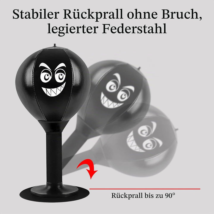 Punchingball Tisch, Punching Ball Punchingbälle Boxbirne Stehend Desktop-Boxsack Stress Buster Speed