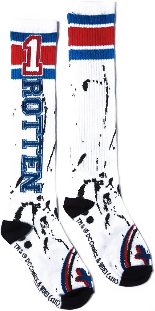 Suicide Squad Harley Quinn "Rotten" Knee High Socks, Einheitsgröße Große Grö