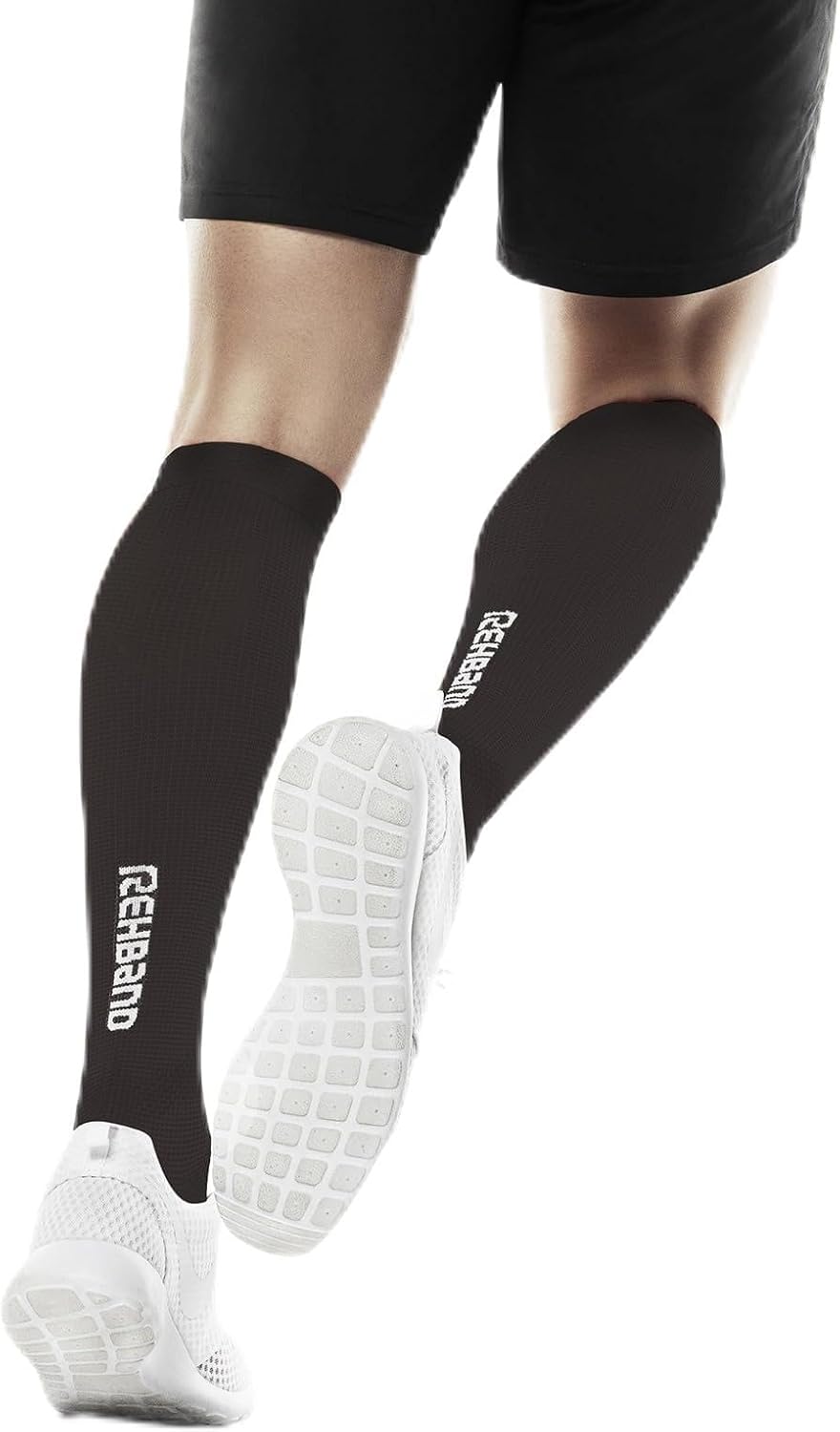 Rehband Kompressionsstrümpfe Herren & Damen, 1 Paar, Kompressionssocken Sport, Stützstrumpf 15-20 mm