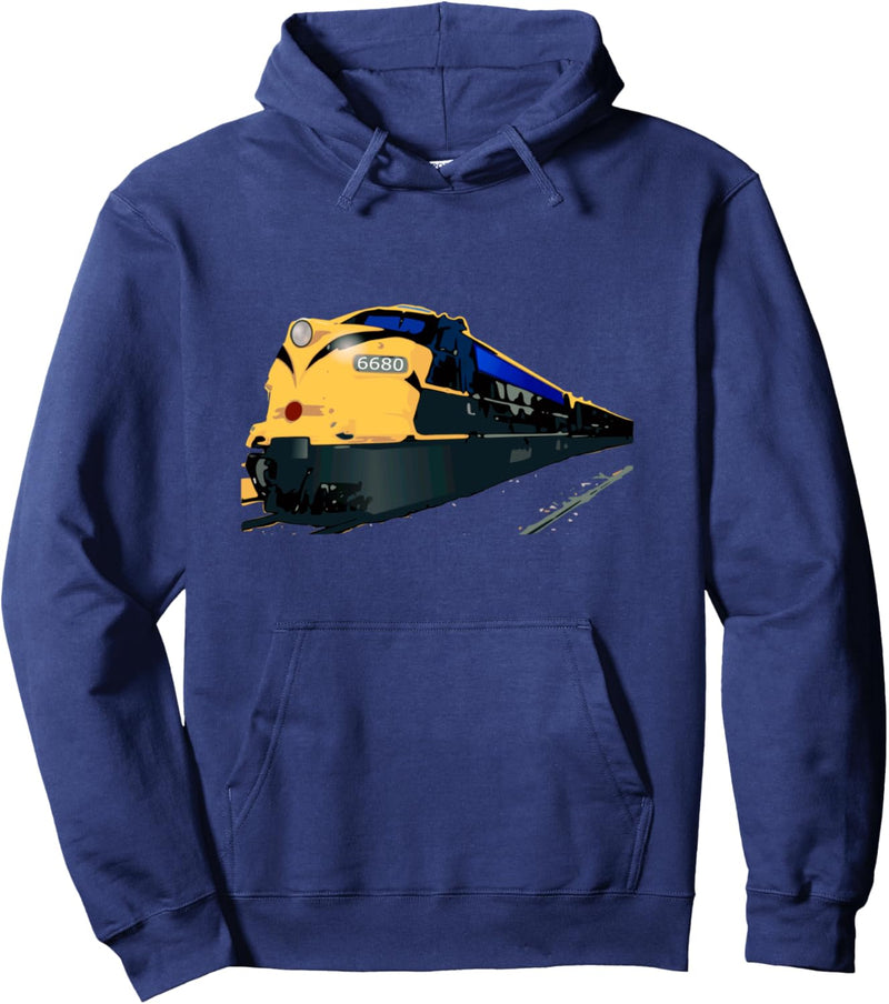 Personenzug Pullover Hoodie