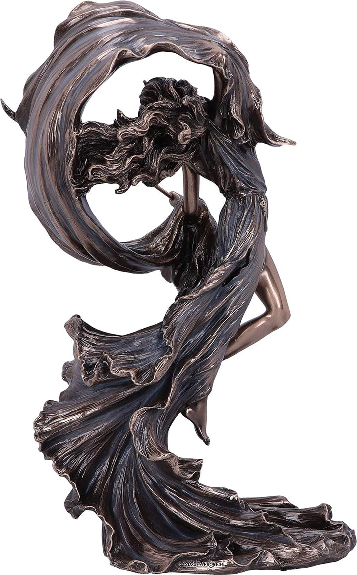 Nemesis Now Bronzefigur Nyx, griechische Göttin der Nacht, Bronze, 27.5cm