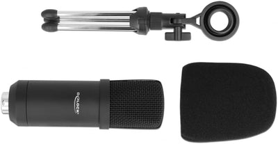 Delock Professionelles USB Kondensator Mikrofon 24 Bit / 192 kHz