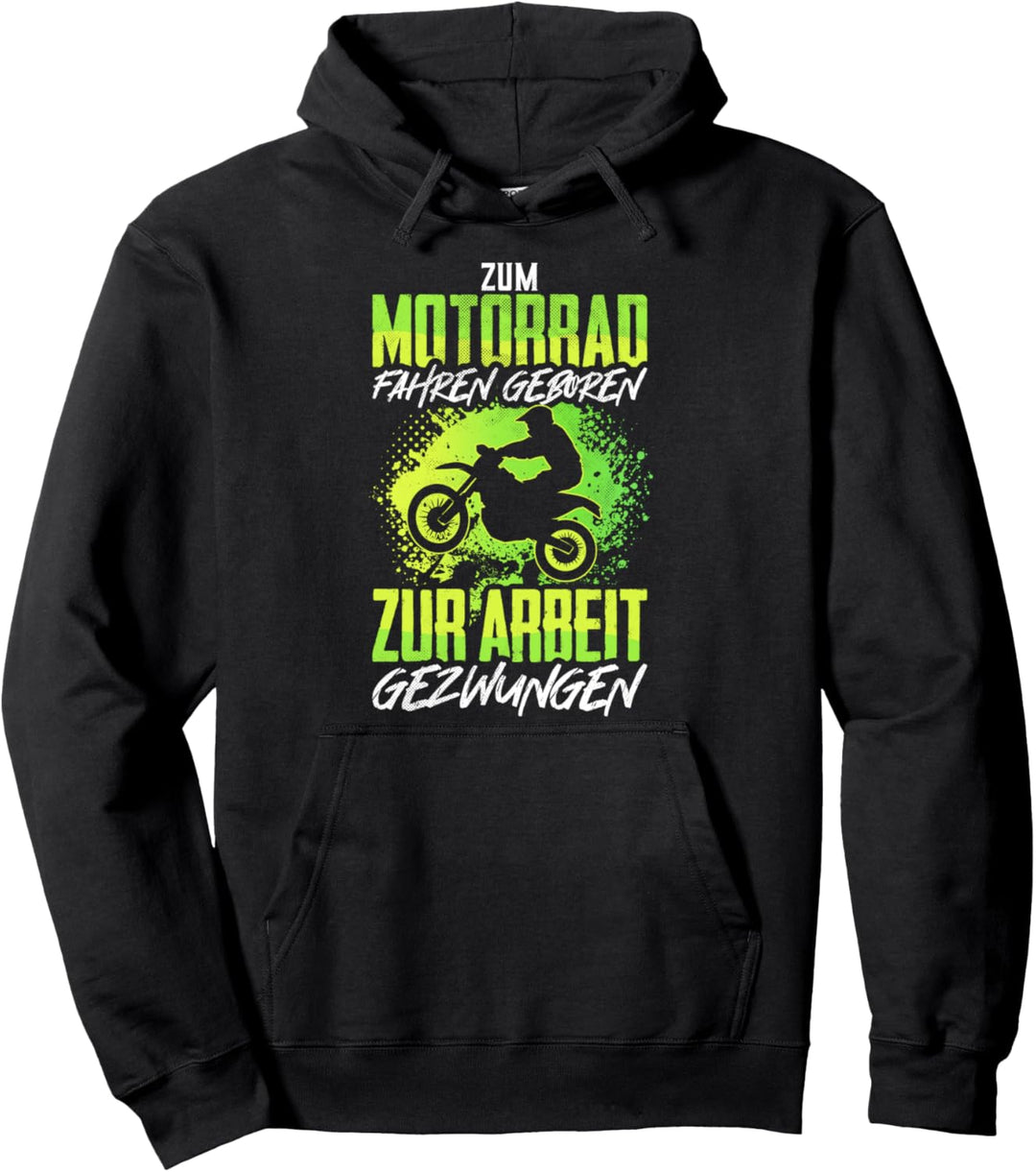 Motorcross Dirt Bike Spruch Enduro Motorrad Fahrer Motocross Pullover Hoodie