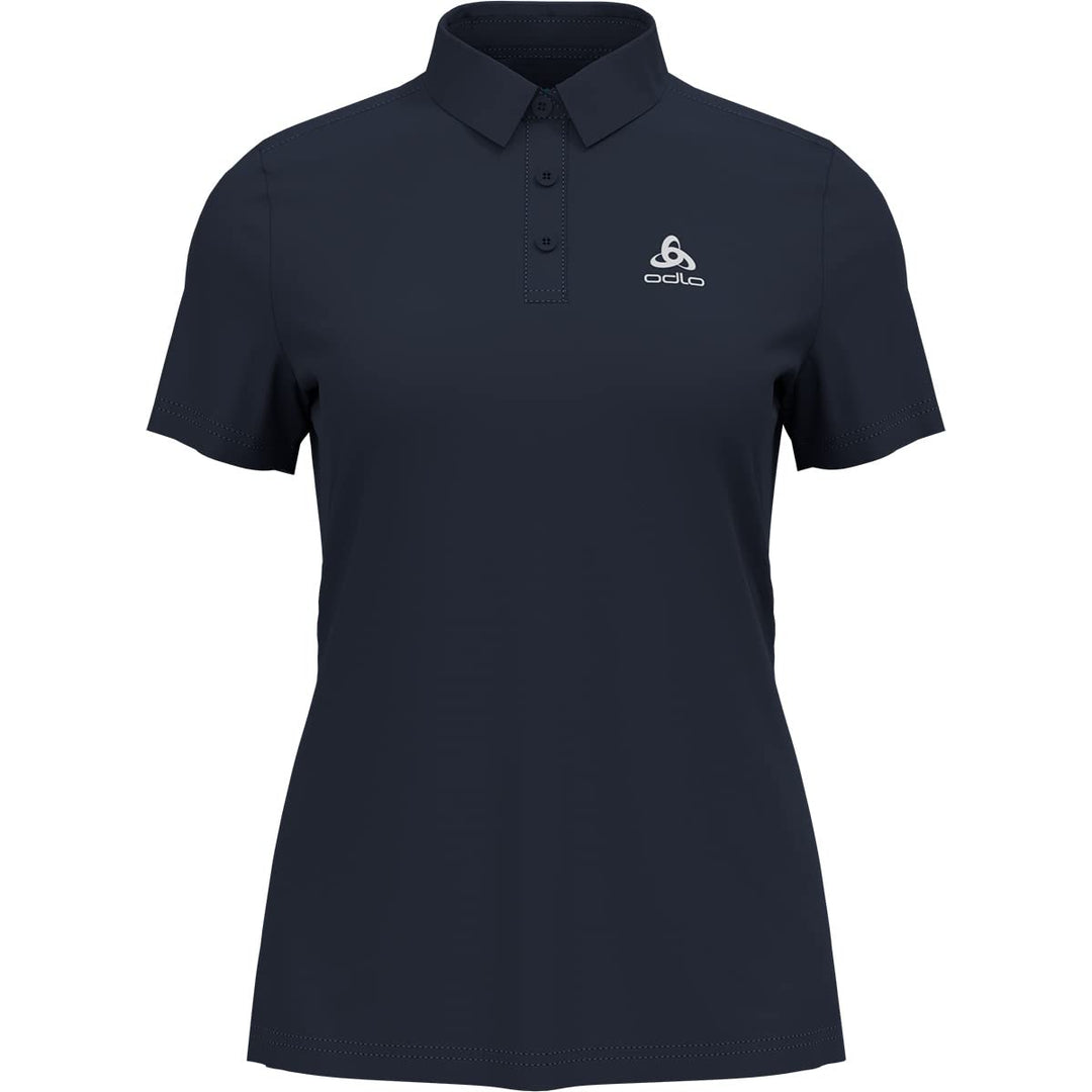 Odlo Damen Polo Shirt S/S Cardada Polohemd XL Dark Sapphire, XL Dark Sapphire