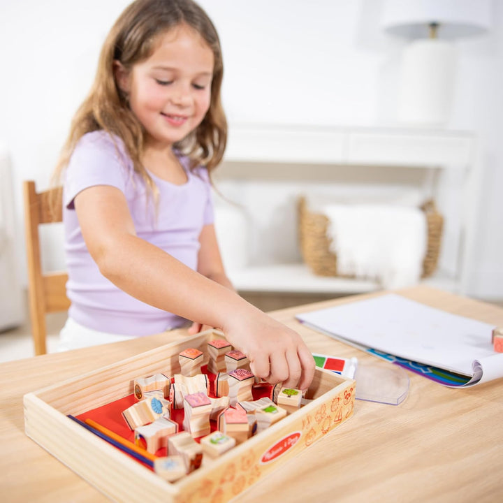 Melissa &amp; Doug Lieblingssachenstempelset | Kunsthandwerk | Stempelset | 3+ | Geschenk für Jungen ode