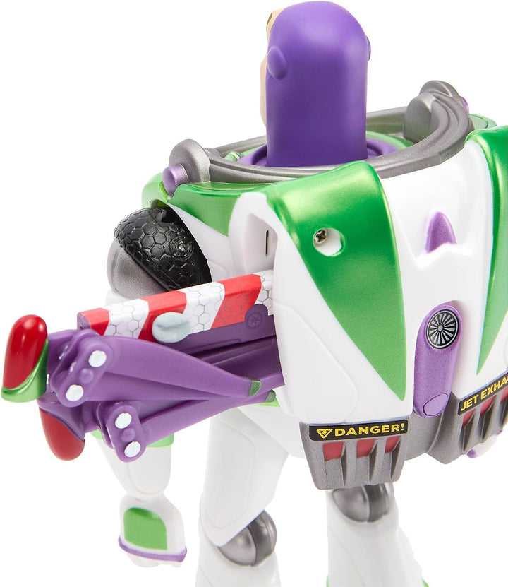 Disney Store Official, Toy Story 5, Buzz Lightyear, Wandelbare Figur, 20 cm | Wandelbare Buzz Lighty