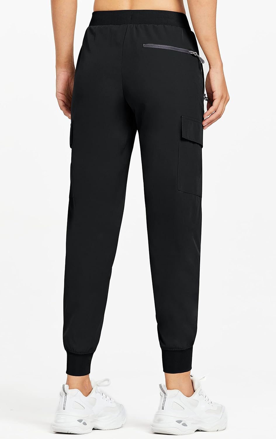 Comallan Cargohose Jogginghose Damen Leichte Wanderhose Schnelltrocknende Wanderhos Trekkinghose Spo