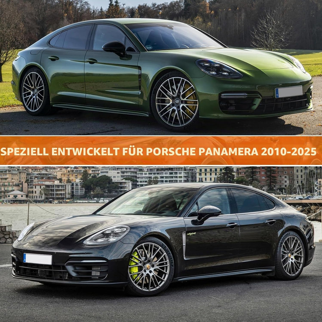 wasserdichte Autoabdeckung Ersatz für Porsche Panamera 2014–2023 2024, 6 Schichten Auto Abdeckplane