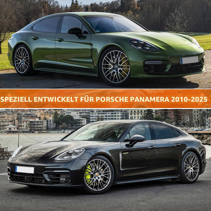 wasserdichte Autoabdeckung Ersatz für Porsche Panamera 2014–2023 2024, 6 Schichten Auto Abdeckplane