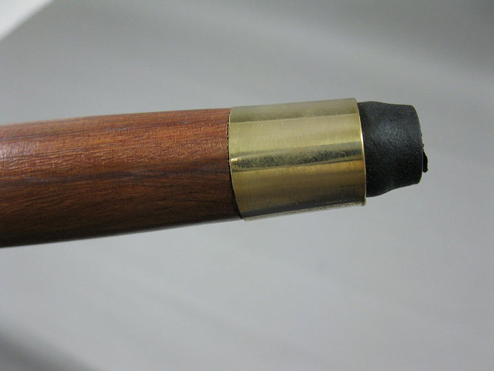 Gehstock Spazierstock Wanderstock Edelholz Messing Knauf Kapitänsstock 95cm M42 Walking Stick