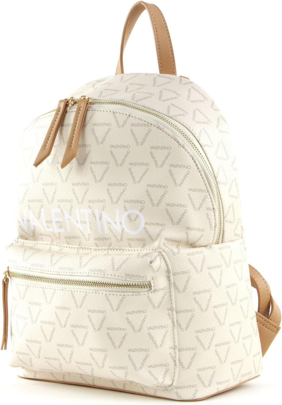 Valentino Damen Liuto Backpack, Ecru/Multi