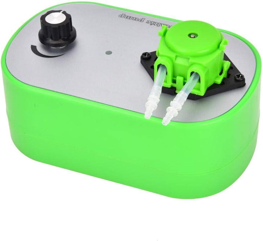 Yanmis DC12V Peristaltikpumpe, G628-1 1 mm x 3 mm Peristaltikflüssigkeitspumpe Spender mit Einstellb