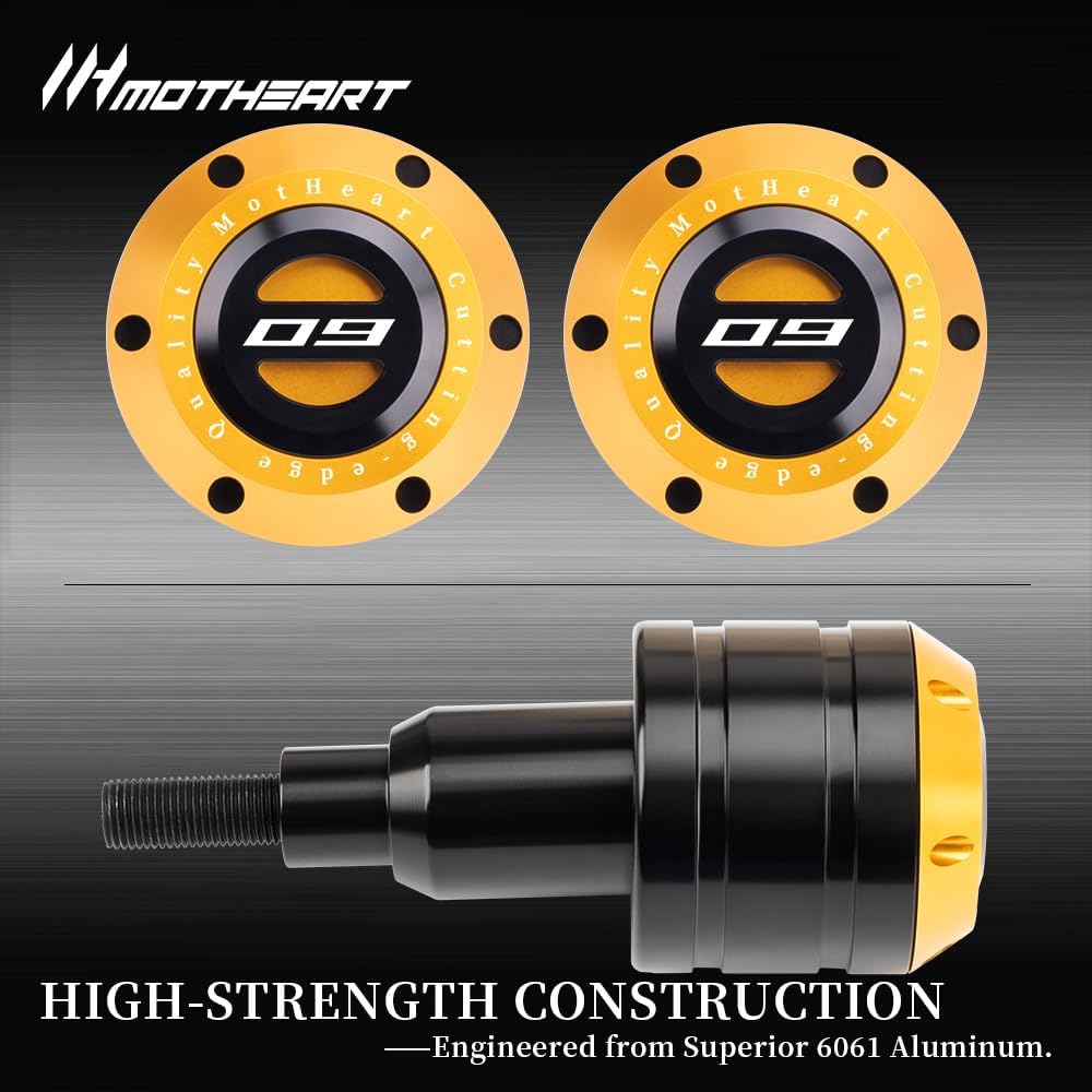 Motorrad Sturzschutz für MT-09 2013-2026 FZ-09 2013-2016 MT-09 SP 2018-2026 Rahmen-Schutz Kipp-Schut