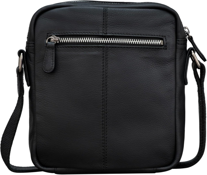 STILORD 'Kennedy' Kleine Umhängetasche Echtleder Vintage Messenger Bag Ledertasche für 8,4 Zoll Tabl