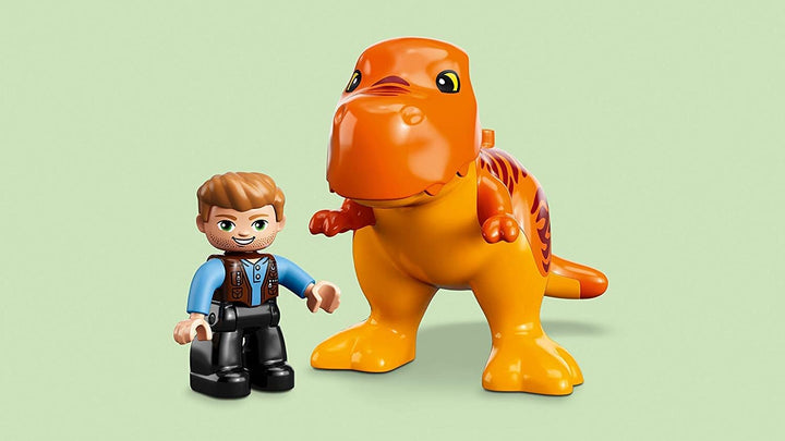 LEGO 10880 DUPLO Jurassic World T-Rex Aussichtsplattform Single, Single