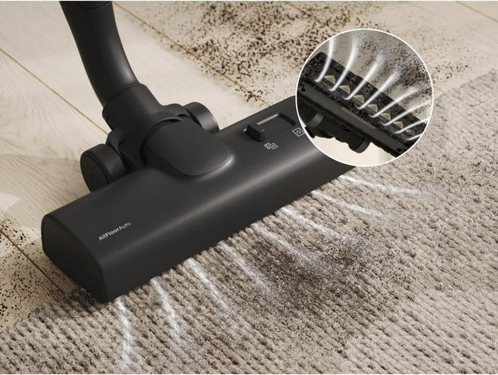 Electrolux 700 Silent Staubsauger mit Beutel EB71U2LDB, Ultra leise 59 dB, AllFloor Bürste für alle