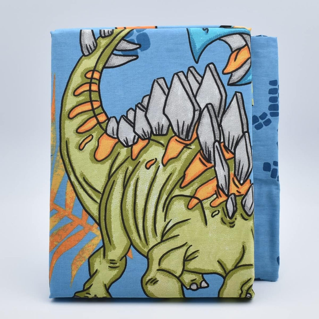 hermet Dinosaurier, Bettwäsche-Set für Einzelbett, 100% Baumwolle