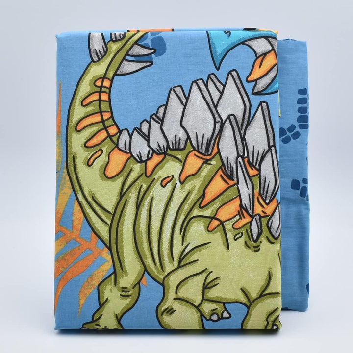 hermet Dinosaurier, Bettwäsche-Set für Einzelbett, 100% Baumwolle