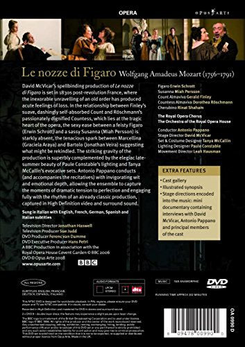 Mozart - Le Nozze di Figaro, DVD