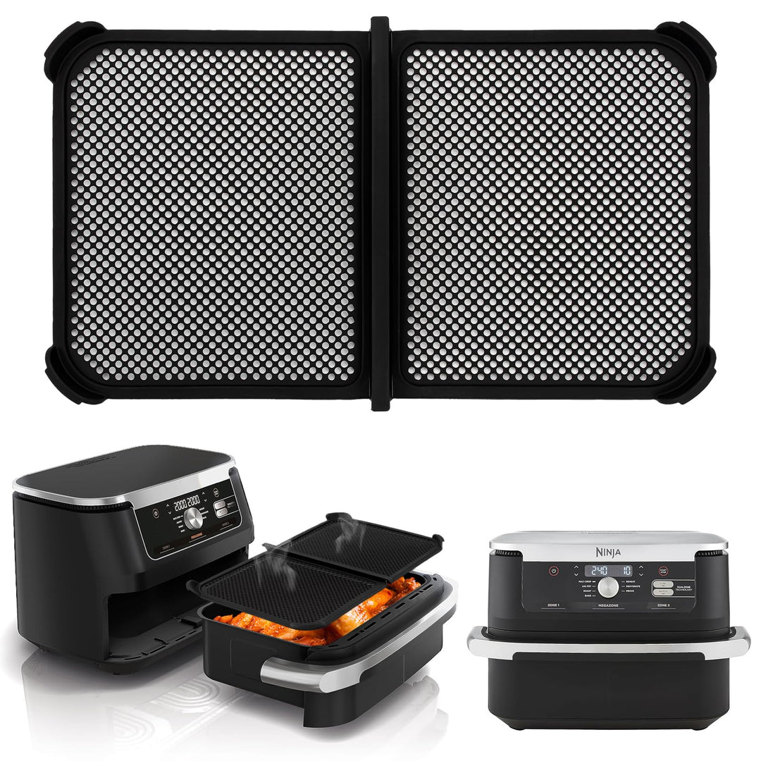 Spritzschutz für Ninja Foodi Flexdrawer 10,4 l Heissluftfritteuse AF500eu, Wiederverwendba Silikon A