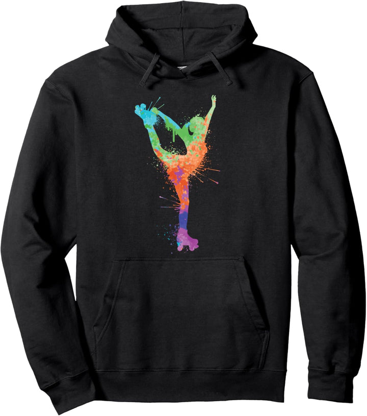 Rollschuh Kinder Roller Skating Mädchen Rollschuhe Damen Pullover Hoodie