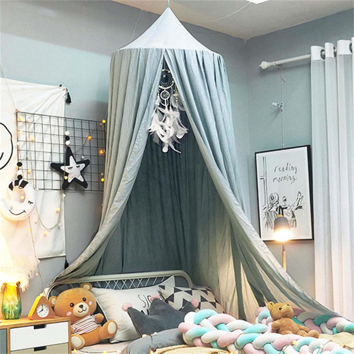 RAILONCH Betthimmel Babybett, Kinder Moskitonetz Spitze Baldachin, Mädchen Prinzessin Himmelbett Bet