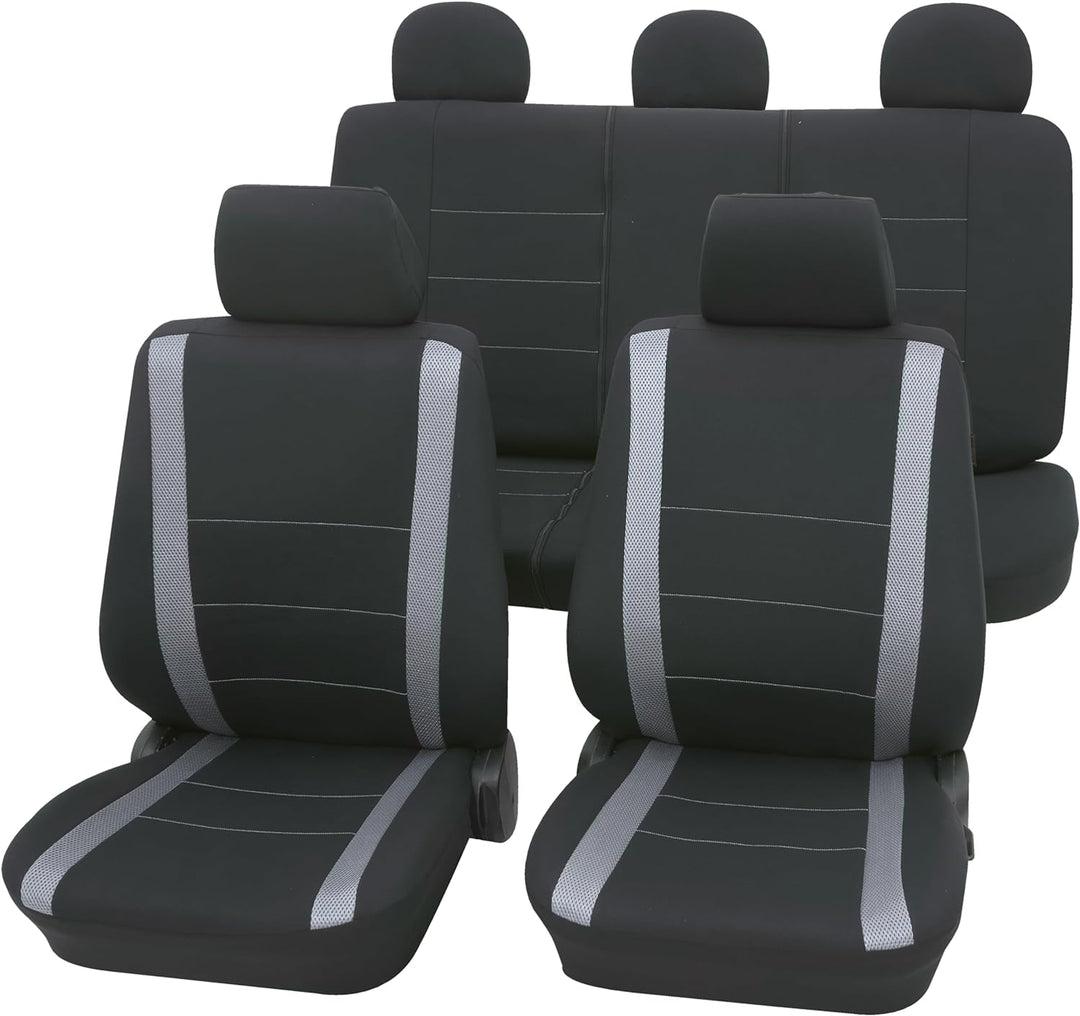 Petex Sitzbezugset Universal Eco Class Samoa grau 11-teilig Grösse SAB 1 Vario