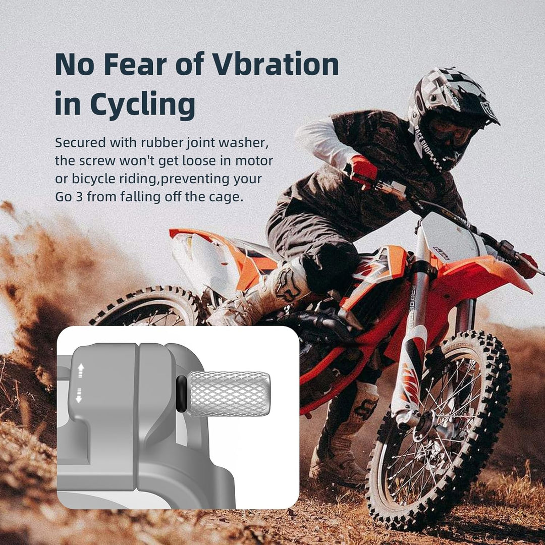 HUAYUWA Aluminium Rahmen Käfig Kompatibel für Insta360 GO3 Metall Durable Gehäuse Käfig Schutzhülle