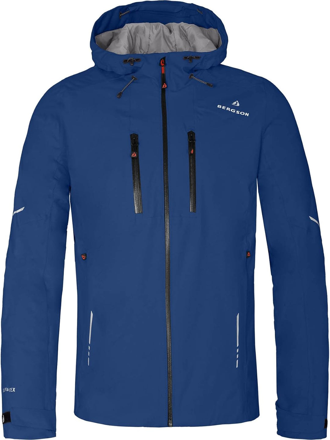 Bergson SKIEN THERMO | Herren Regenjacke, leicht wattiert, recycelt, 20000 mm Wassersäule - recycelt