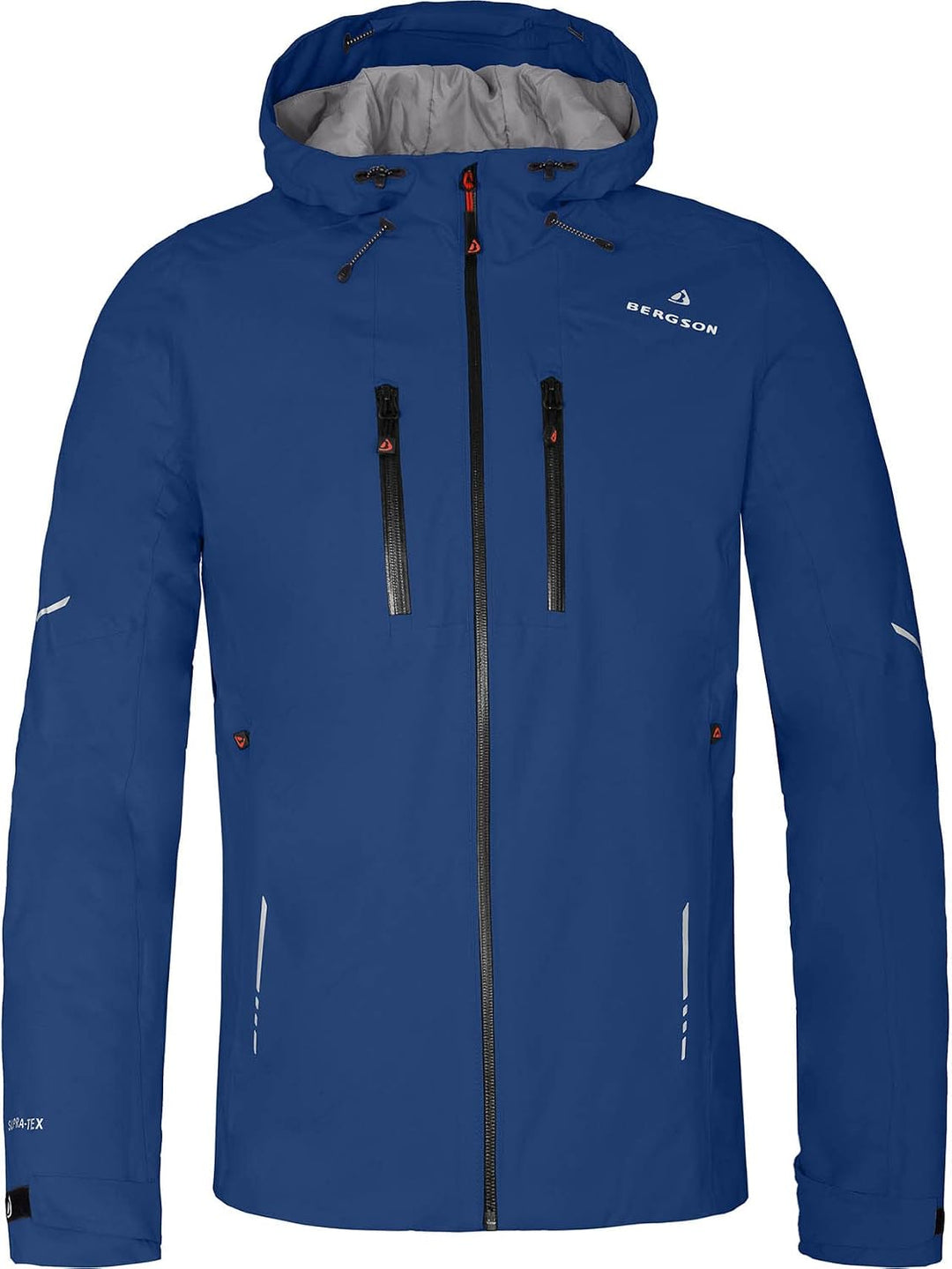 Bergson SKIEN THERMO | Herren Regenjacke, leicht wattiert, recycelt, 20000 mm Wassersäule - recycelt
